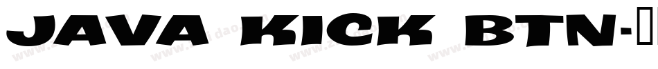 Java Kick BTN字体转换
